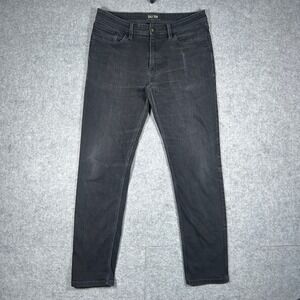 DU/ER Denim Jeans Mens 34x32 Black L2X Slim Fit Performance Stretch Casual Work